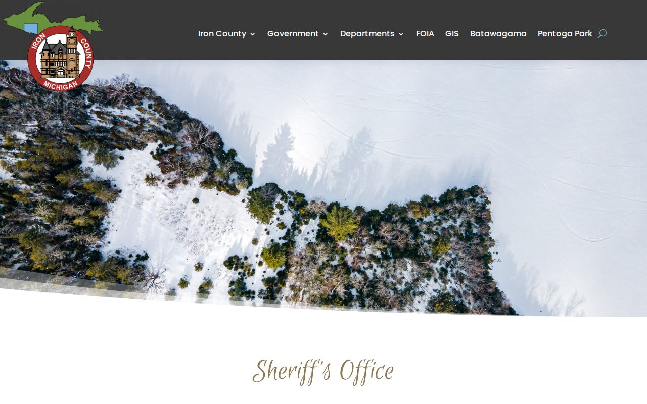 Iron County arrest lookup through the Sheriff's Office