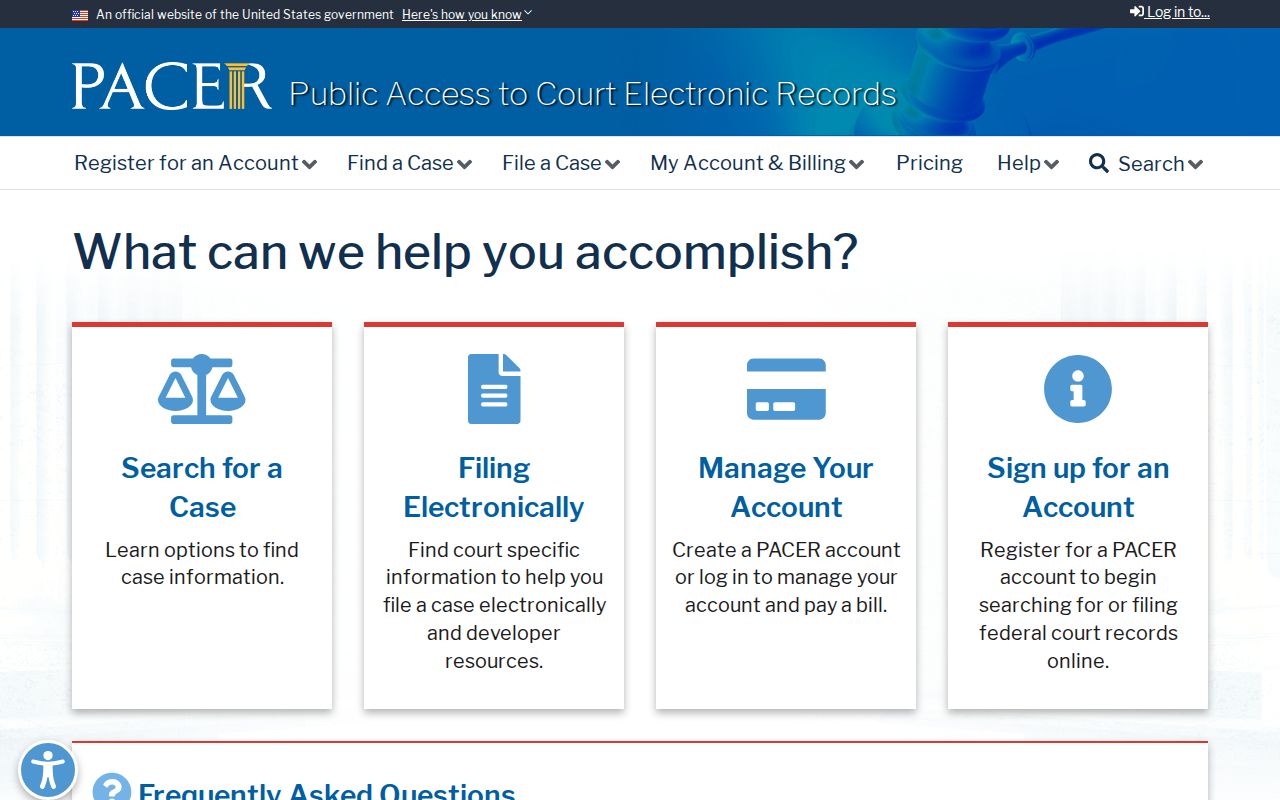 Federal PACER search for criminal cases beyond Iron County courts