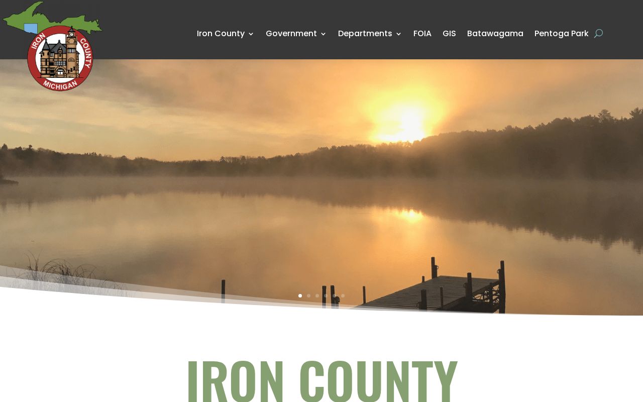 Official Iron County government homepage and courthouse information